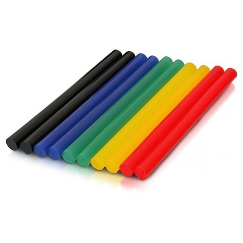 ERBA Lepicí tyčinka 7,2 x 100 mm - 10 ks barevné ER-13297 ERBA Lepicí tyčinka 7,2 x 100 mm - 10 ks barevné ER-13297