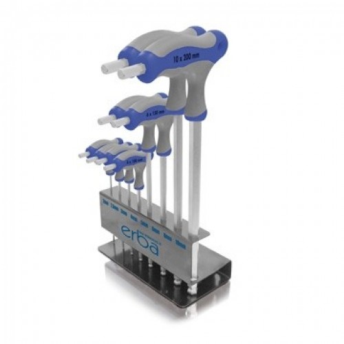 ERBA Imbusové klíče s držákem 9 ks ER-46014