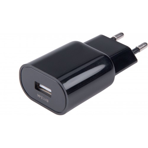 EXTOL ENERGY nabíječka USB, 2,4A, 12W, 100-240V 42086