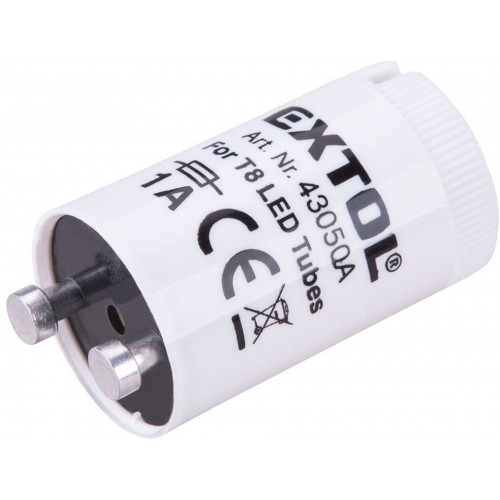 EXTOL LIGHT "startér" náhradní pro LED zářivky, 25ks 43050A EXTOL LIGHT "startér" náhradní pro LED zářivky, 25ks 43050A
