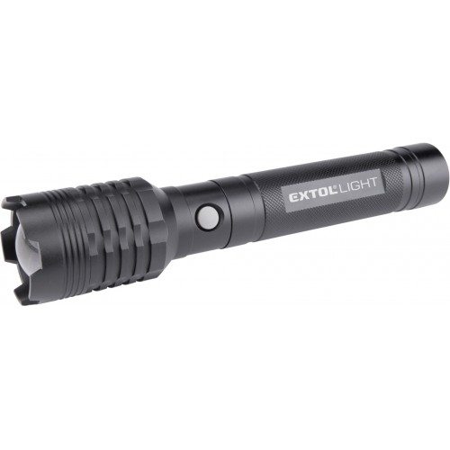 EXTOL LIGHT svítilna 4000lm COB, zoom, USB nabíjení s powerbankou, 60W COB LED 43136