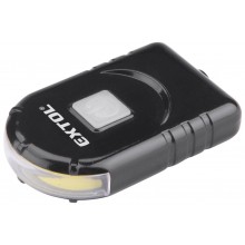 EXTOL LIGHT světlo na čepici s klipem, 160lm, USB nabíjení 43182