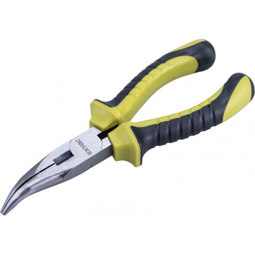EXTOL CRAFT kleště půlkulaté zahnuté 160mm 7022