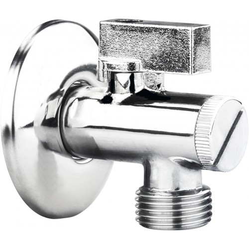 BALLETTO ventil rohový s filtrem a kovovou pákou, 1/2"-1/2" 81153