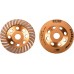 EXTOL INDUSTRIAL kotouč diamantový brusný lamelový, O 125x22,2mm 8703102
