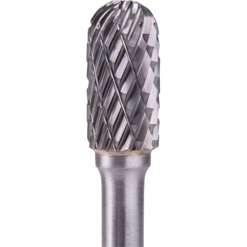 EXTOL INDUSTRIAL fréza karbidová, válcová s kulovým čelem, pr.10x20mm/stopka 6mm 8703724