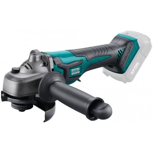EXTOL INDUSTRIAL bruska úhlová aku SHARE20V, 125mm, BRUSHLESS, bez baterie a nabíječky 8791841