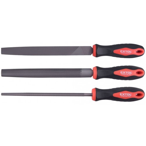 EXTOL PREMIUM pilníky, sada 3ks, 200mm, sek 2 8803610 EXTOL PREMIUM pilníky, sada 3ks, 200mm, sek 2 8803610