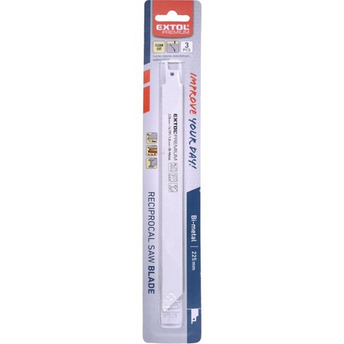 EXTOL PREMIUM plátky do pily ocasky 3ks 8806201 EXTOL PREMIUM plátky do pily ocasky 3ks 8806201