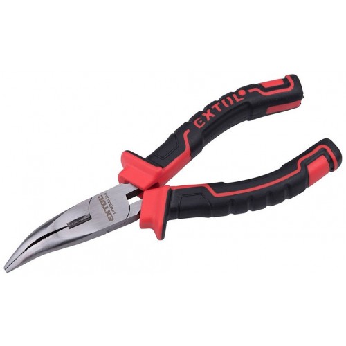 EXTOL PREMIUM kleště půlkulaté zahnuté, 160mm 8813185 EXTOL PREMIUM kleště půlkulaté zahnuté, 160mm 8813185