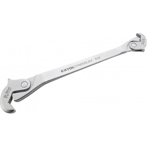 EXTOL PREMIUM klíč multifunkční samonastavitelný oboustranný, 8-17/14-32mm, CrV 8816342