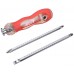 EXTOL PREMIUM šroubovák s T-rukojetí a dvěma oboustrannými hroty, 1/4"x 150mm, (-)6mm, PH 1-2,PZ2 8819150