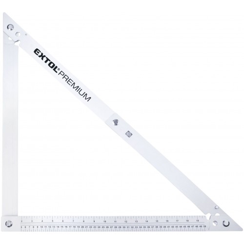 EXTOL PREMIUM úhelník stavařský skládací, 600mm, hliníkový 8825109