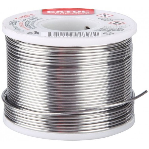 EXTOL PREMIUM drát pájecí trubičkový Sn60/Pb40, Ř1mm, 250g 8832007 EXTOL PREMIUM drát pájecí trubičkový Sn60/Pb40, Ř1mm, 250g 8832007