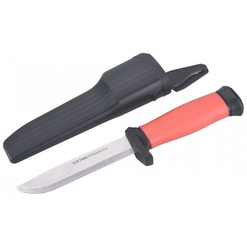 EXTOL PREMIUM nůž univerzální s plastovým pouzdrem, 223/120mm 8855101