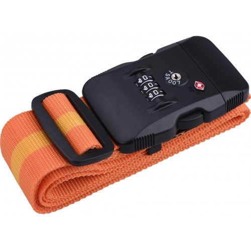 EXTOL PREMIUM popruh na zavazadla TSA s trojmístným kódem, 2mx5cm 8857312