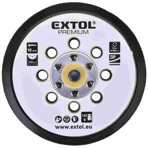 EXTOL PREMIUM nosič kotoučů, suchý zip, 150mm 8865038A EXTOL PREMIUM nosič kotoučů, suchý zip, 150mm 8865038A