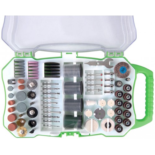 EXTOL PREMIUM nástavce na přímou brusku, sada 208ks 903771