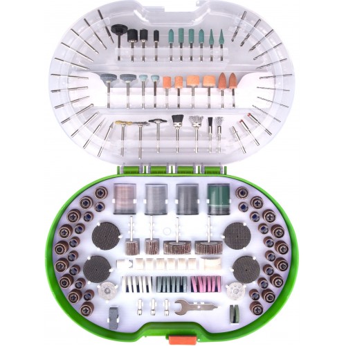 EXTOL PREMIUM nástavce na přímou brusku, sada 276ks 903772