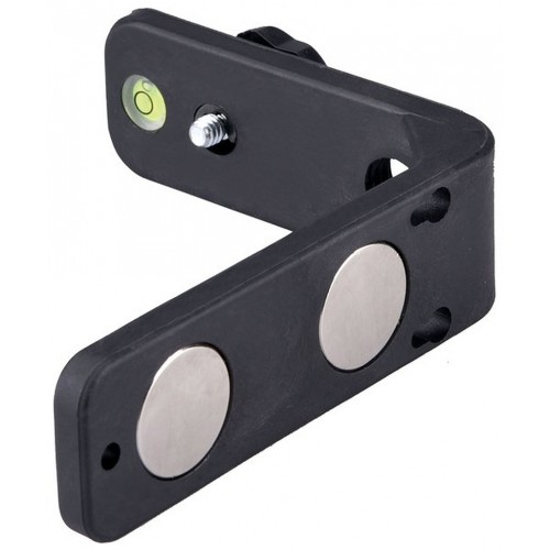 EXTOL CRAFT držák L-typ magnetický na laser/kameru, 1/4" šroub 92323