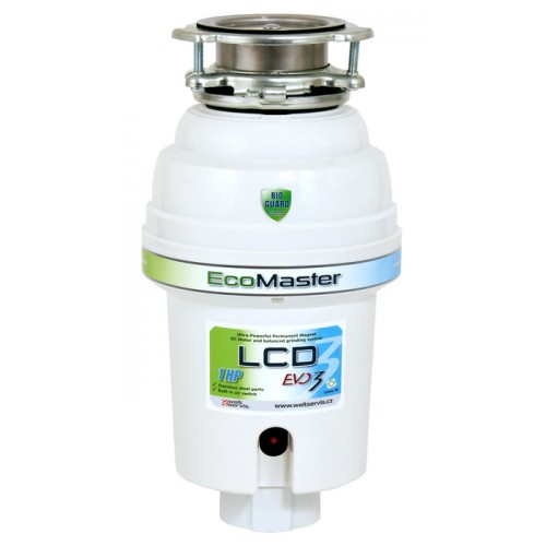 EcoMaster LCD EVO3 drtič kuchyňského odpadu 001010005