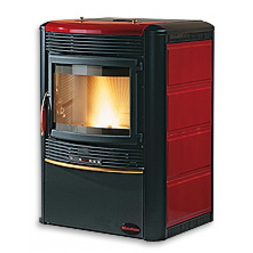 Extraflame Krbová kamna na pelety Ecologica 12 kW bordo