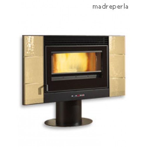 Extraflame Esmeralda krbová kamna na pelety 10 kW perleť