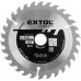 EXTOL CRAFT kotouč pilový s SK plátky, 250x1,8x30mm 19113