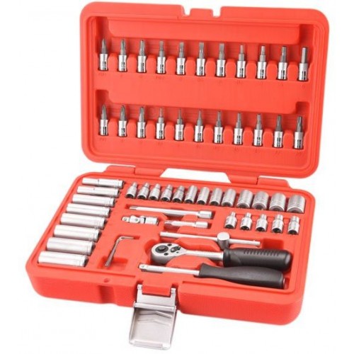 EXTOL PREMIUM hlavice nástrčné, sada 57ks, CrV, 1/4" 8818101 EXTOL PREMIUM hlavice nástrčné, sada 57ks, CrV, 1/4" 8818101