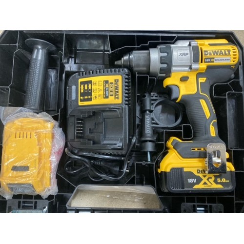 VÝPRODEJ DeWALT DCD991P2 Aku vrtačka šroubovák XRP (95Nm/18V/2x5,0Ah) kufr Tstak PO SERVISE!!