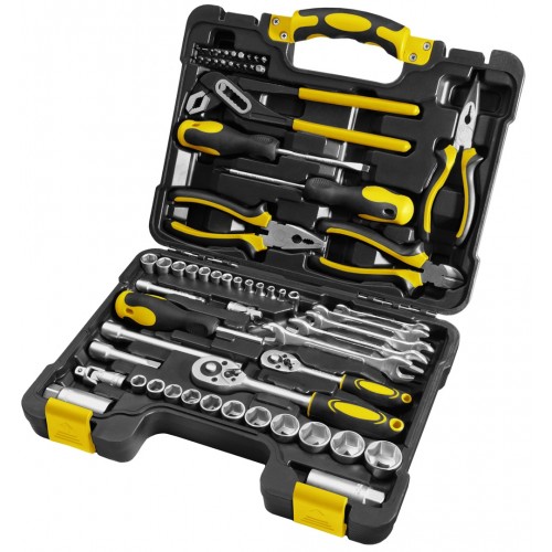 FIELDMANN FDG 5003-65R Sada nářadí 1/4“ a 3/8“, 65 ks 50001387