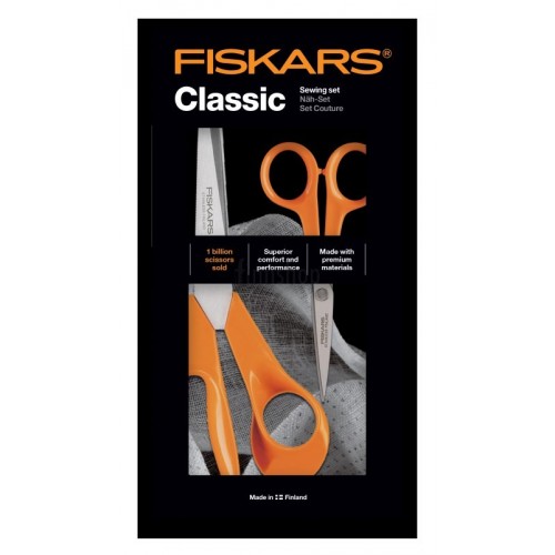 Fiskars Sada nůžek pro šití Micro-tip® 13cm a 21cm 1003031