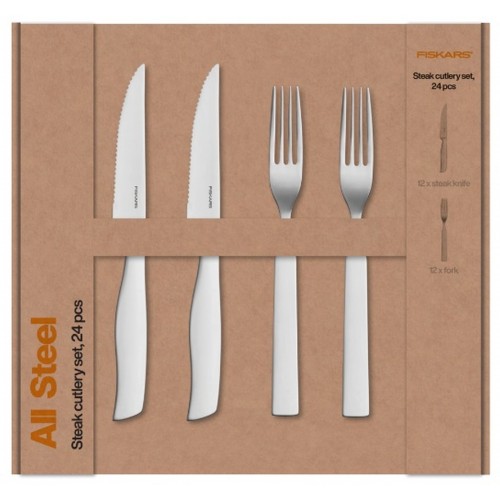 Fiskars Sada steakových příborů 24ks 1071625