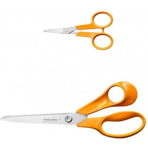 FISKARS Sada univerzálních nůžek (10 cm & 21 cm) 1082399