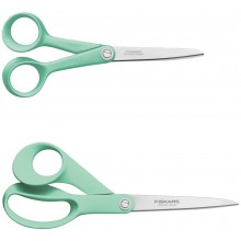 FISKARS Inspiration Mint Sada nůžek (17cm & 21 cm) 1084006