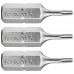 FORTUM-KITO hrot TORX, sada 3ks, T 6x25mm, S2 4741406