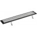 FLOW 67 nerezový kanálek s krycím roštem, do prostoru 670x150mm