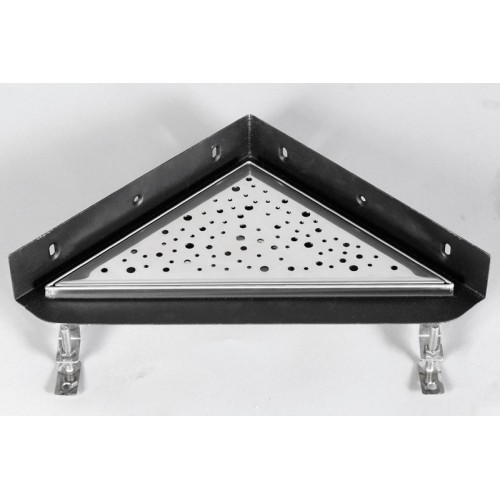 TRIANGL nerezový kanálek s krycím roštem, ke zdi 293x293mm TRIANGL nerezový kanálek s krycím roštem, ke zdi 293x293mm