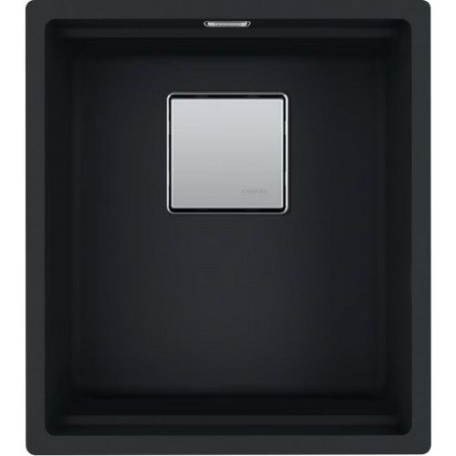 Franke Kubus 2 KNG 110-37, 410x460 mm, fragranitový dřez, Matná černá 125.0670.899