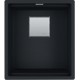 Franke Kubus 2 KNG 110-37, 410x460 mm, fragranitový dřez, Matná černá 125.0670.899