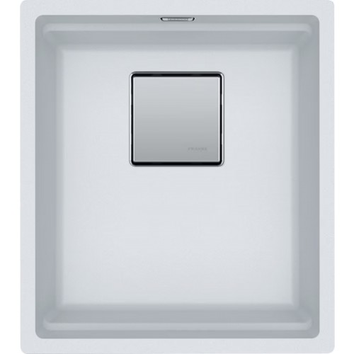 Franke Kubus KNG 110-37, 410x460 mm, fragranitový dřez, Bílá led 125.0672.041