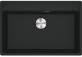 Franke Maris MRG 610-72 RTL, 760x510 mm, Fragranitový dřez, Matná černá 114.0738.548