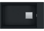 Franke Kubus 2 KNG 110-62, 760x460 mm, fragranitový dřez, Matná černá 125.0627.321