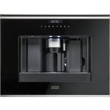 Franke Mythos FMY 45 CM XS Vestavný kávovar, Černé sklo/Nerez 131.0627.473