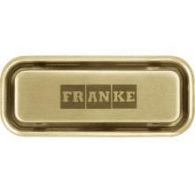 Franke Krytka skrytého přepadu hranatá, Celonerez, Zlatá 133.0630.111