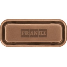 Franke Krytka skrytého přepadu hranatá, Celonerez, Měděná 133.0630.057