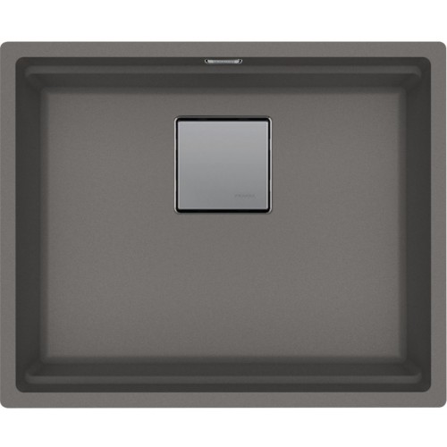 Franke Kubus 2 KNG 110-52, 560x460 mm, Fragranitový dřez, Šedý kámen 125.0641.422
