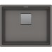 Franke Kubus 2 KNG 110-52, 560x460 mm, Fragranitový dřez, Šedý kámen 125.0641.422