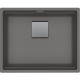 Franke Kubus 2 KNG 110-52, 560x460 mm, Fragranitový dřez, Šedý kámen 125.0641.422