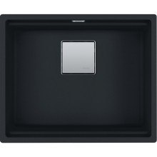 Franke Kubus 2 KNG 110-52, 560x460 mm, Fragranitový dřez, Matná černá 125.0670.898